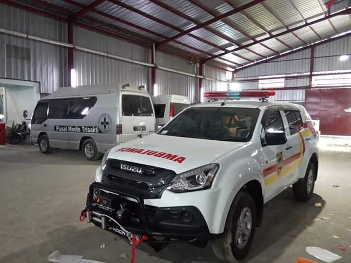 Astra Isuzu Sasar Sektor Kesehatan, Isuzu MU-X Dijadikan Ambulans